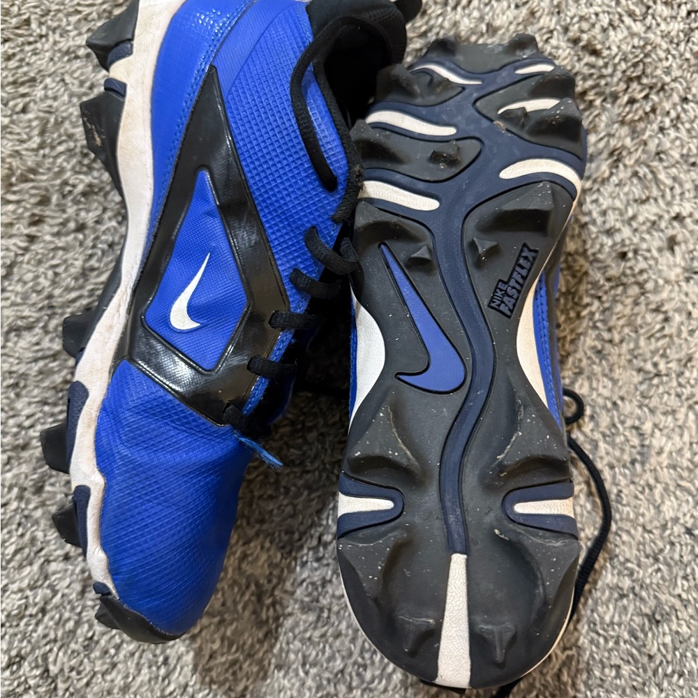 Nike Blue and Black Athletic Shoes